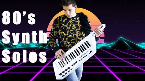 80s Synth Solos On Keytar Youtube