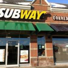 Subway Restaurant Bayview Ave Aurora Centre Bldg B Unit B