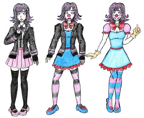 Chiaki Nanami The Ultimate Clown Tf Commission By Arlostrike7 On Deviantart