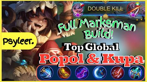 Full Marksman Build Top Global Popol And Kupa Best Item Build And