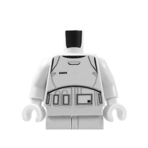 Lego Acessories Minifig White Torso Sw Armor Stormtrooper Ep