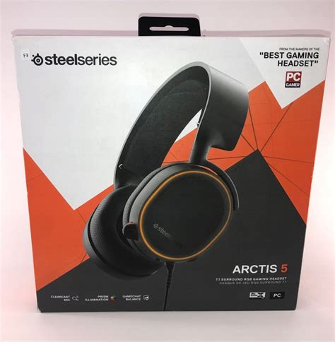 Słuchawki przewodowe SteelSeries Arctis 5 12193441597 oficjalne