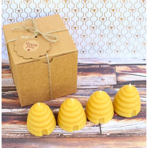 Jual Handmade Beeswax Candle Beehive Votive Size Lilin Lebah Madu