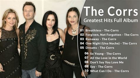 The Corrs Greatest Hits Playlist ♪ Best Of The Corrs Full Album in 2022 | Album, 90s music ...