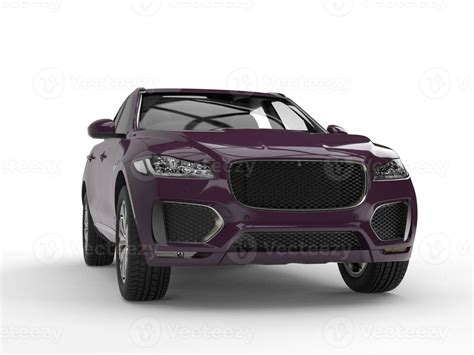 Deep purple modern SUV 31196913 Stock Photo at Vecteezy