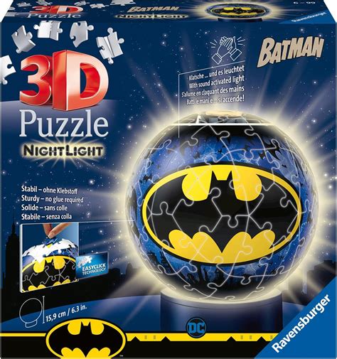 Ravensburger D Puzzle Nachtlicht Puzzle Ball Batman Teile