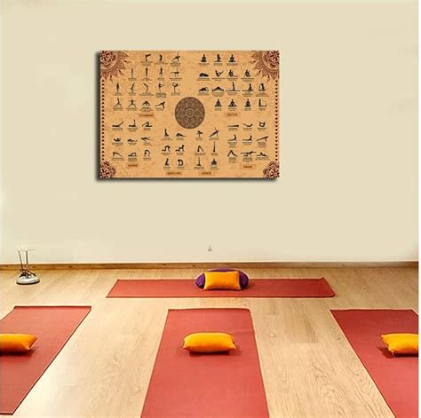 Aggregate more than 146 yoga poses wall chart - nanoginkgobiloba.vn