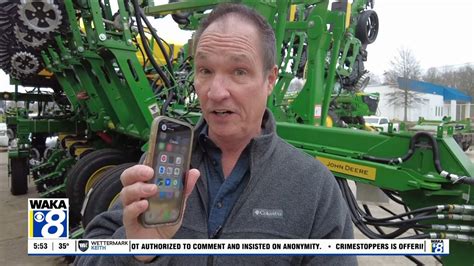 What the Tech: John Deere demonstrates autonomous tractor - WAKA 8