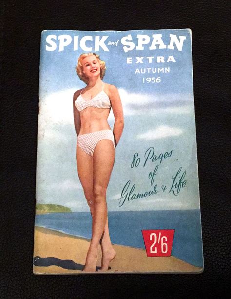 SPICK & SPAN Extra No.4 Vintage Mens Glamour Magazine | Etsy