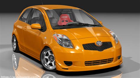 【assetto Corsa】トヨタ Vitz ヴィッツ 2010（欧州・北米仕様）tuned Toyota Yaris 2010