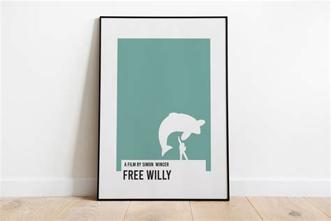 Free Willy Movie Poster