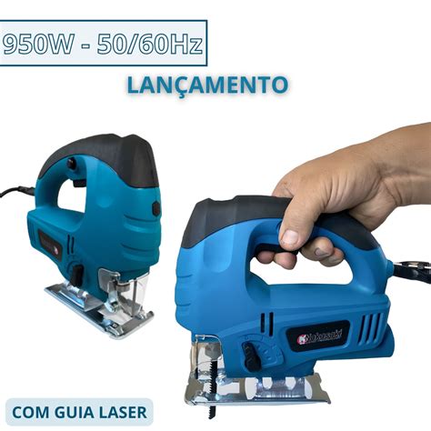 Serra Tico Tico Profissional 950w Guia Laser Faz A Boa