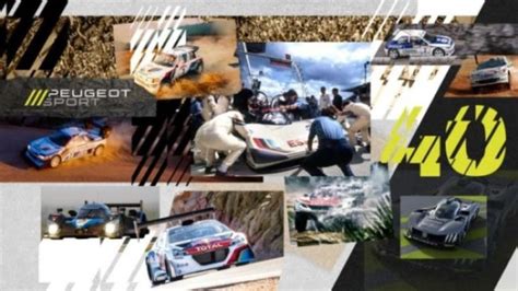 Peugeot Sport Comemora Anos Saiba Mais Sobre Motor Show