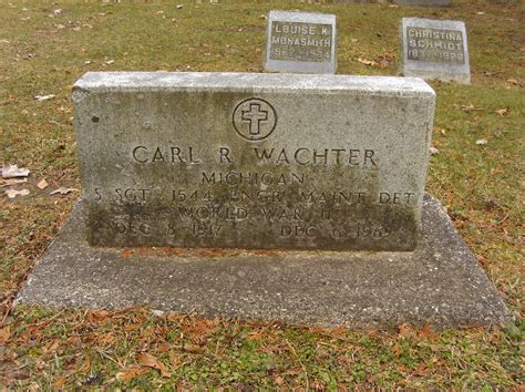 Carl R Wachter 1917 1969 Find A Grave Memorial