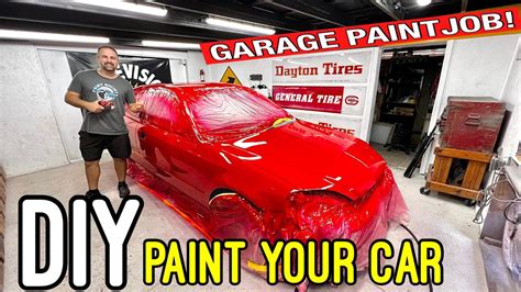 The Best Beginners Guide To Paint Your Car With No Paint Booth Youtube