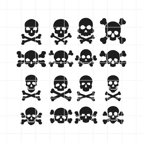 Skull And Crossbones Svg Skull And Bones Svg Skull And Crossbones Png Skull And Bones Png