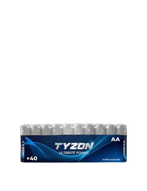 Tyzon Aa Batterier Stk Alkaline Volt Plantorama