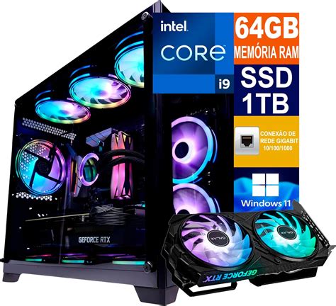 Pc Gamer Cpu Intel Core I Kf Ssd Tb M Nvme Gb Mem Ria