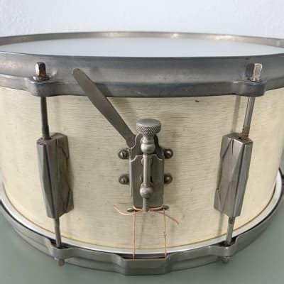 Vintage S Gretsch X Broadkaster Rocket Lug Snare Reverb