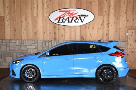 2016 Ford Focus Rs Nitrous Blue Quad Coat Hatchback Intercooled Turbo Premium Un Wf0dp3thxg4115656