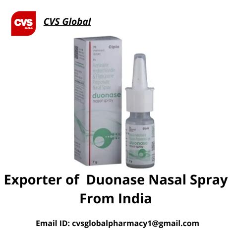 Cipla Duonase Nasal Spray For Clinical At Rs 4861bottle In Nagpur Id 24242460312