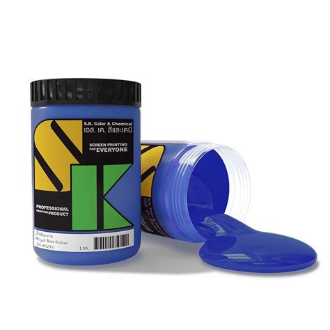 Royal Blue Plastisol Ink Kg By Sk Color Ink For Textile Manutech Print