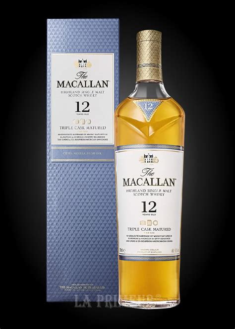 The Macallan 12 YO Triple Cask Single Malt Scotch Whisky - La Primeur