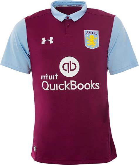 Under Armour Aston Villa 16 17 Home And Away Kits Released Footy