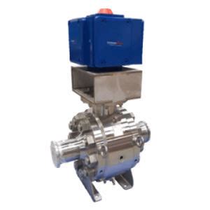 Ball Valve 95 HABONIM Pneumatically Operated Double Block And