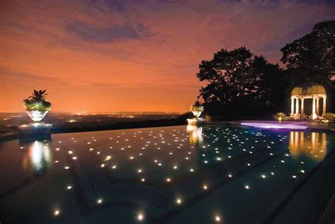 Incredible Starry Night Effect Cipriano Custom Swimming Pools