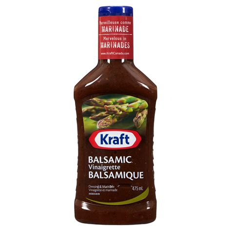 Kraft Balsamic Dressing And Marinade 475ml Giant Tiger