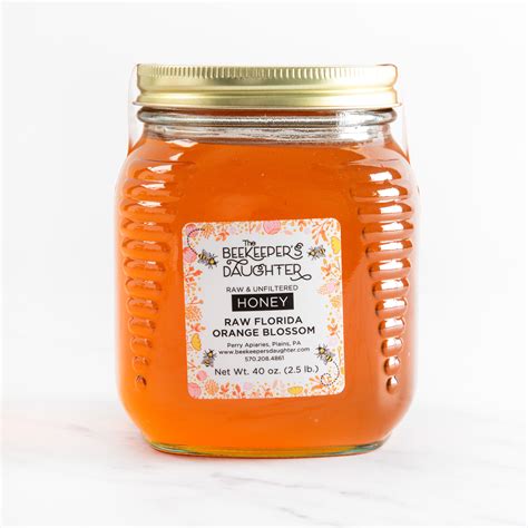 Raw Orange Blossom Honeybeekeepers Daughtersyrups Maple And Honey