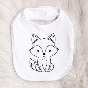 Baby Fox Svg File, Cut File, Baby Fox Svg, Cute Baby Fox, Woodland ...