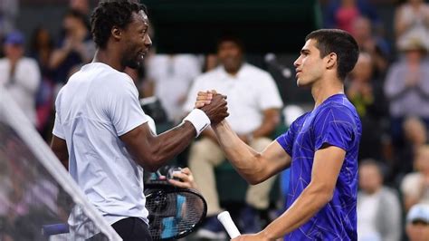 Goed Gedaan Carlos Gael Monfils Plaatst Een Bericht Voor Alcaraz