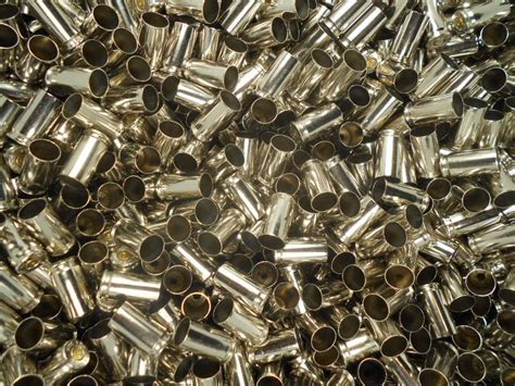 9mm Luger 9×19 Parabellum 3 500 Count Nickel Plated Cleaned And Polished Mixed Head Stamp