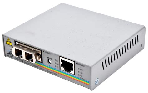 Allied Telesyn AT MC1008 GB Unmanaged Gigabit Ethernet Media Converter