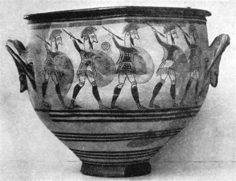 Mycenaean Warrior Vase Denisaanang