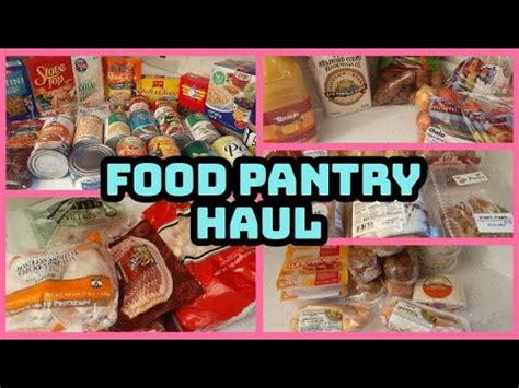 Daily Vlog Part Food Pantry Haul Food Bank Free Food Groceries Drive