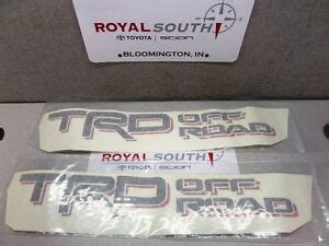 Oem Toyota Tundra Trd Decals