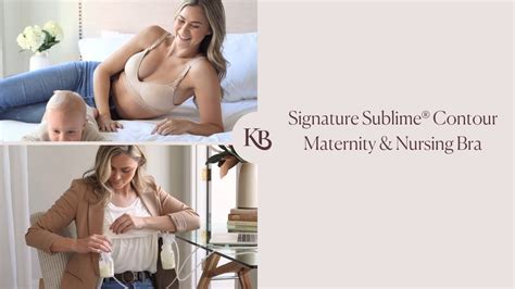 Signature Sublime® Contour Maternity And Nursing Bra Youtube