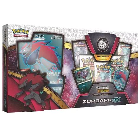 Cartes Pok Mon Coffret Zoroark Gx L Gendes Brillantes Sl Neuf Et