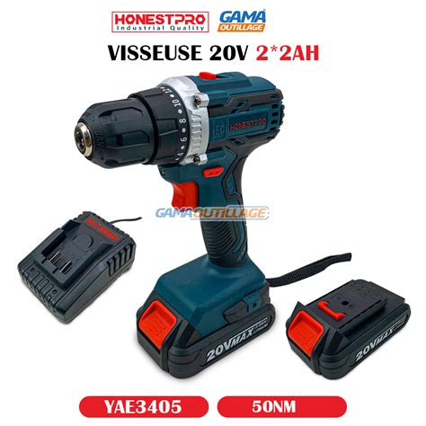 VISSEUSE 20V 2 2AH 50NM HONESTPRO GAMA OUTILLAGE Algérie