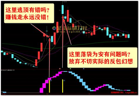 通达信精准逃顶落袋为安保利润【副图】指标 金指标研习社