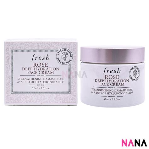 Fresh Rose Deep Hydration Face Cream 50ml Shopee Singapore