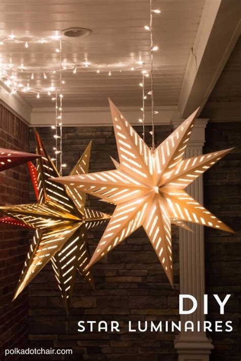 28 DIY Christmas Luminaries to Make For Holiday Decor