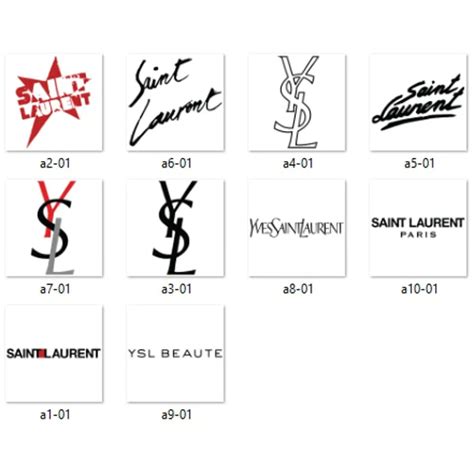 Ysl Logo SVG, Saint Laurent Logo, Yves Saint Laurent Logo, Y - Inspire ...