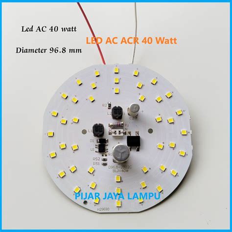 Jual Sparepart Lampu Led Ac 40 Watt Dob Pcb Mesin Lampu Led Ac 40w