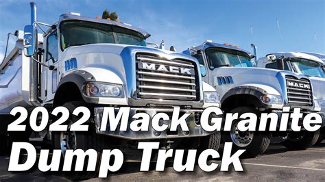 2022 Mack Granite Dump