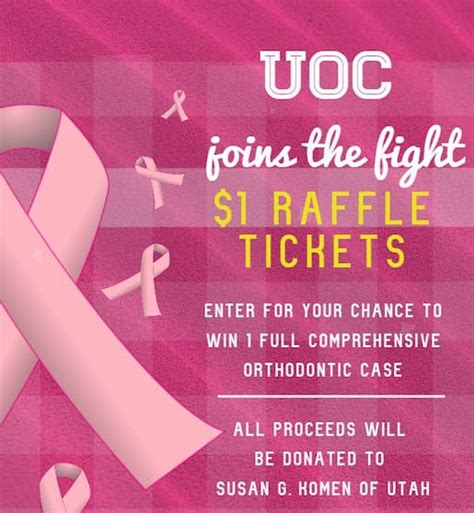 Breast Cancer Awareness Month Utah Orthodontic Care Raffle