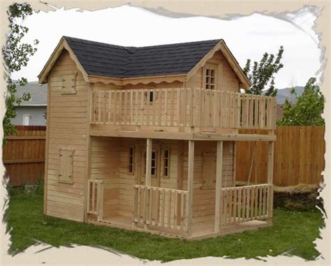 Woodwork Childrens Playhouses Plans PDF Plans